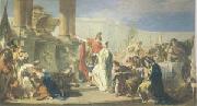 PITTONI, Giambattista Polyxenes Sacrificing to the Gods of Achilles (mk05) oil painting picture wholesale